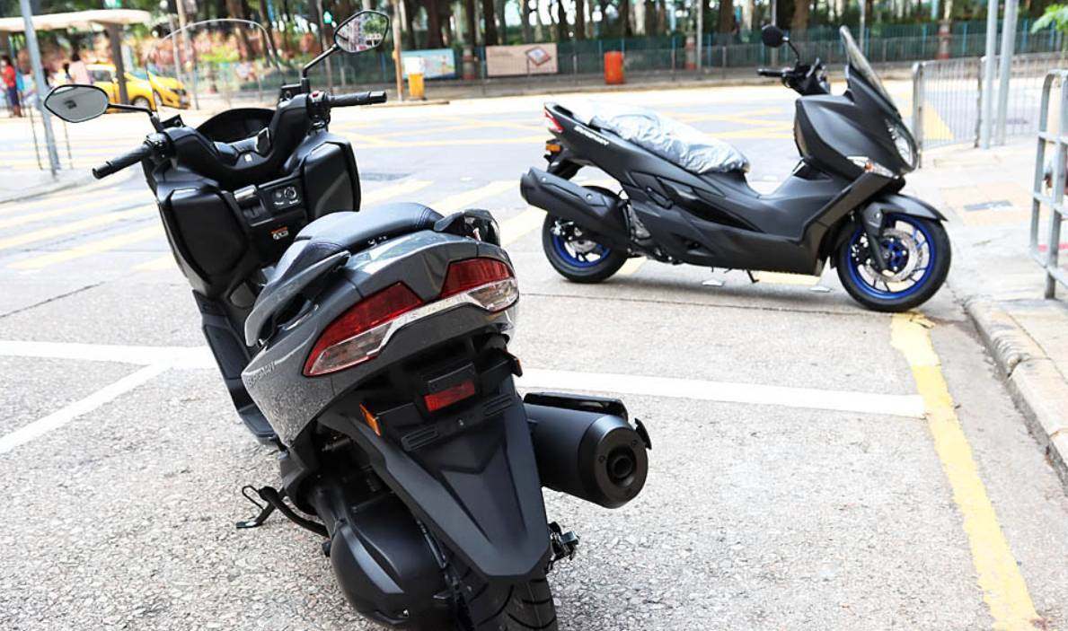 铃木burgman400平行进口摩托车,铃木burgman4002005年