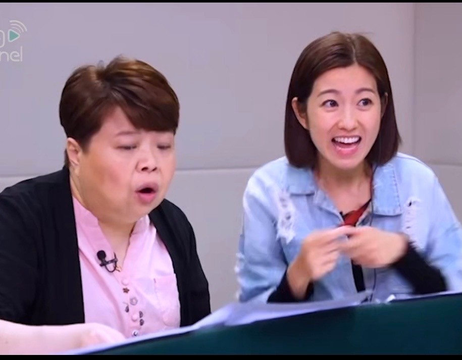 陈自瑶tvb55周年服装,2021tvb颁奖典礼陈自瑶大头照