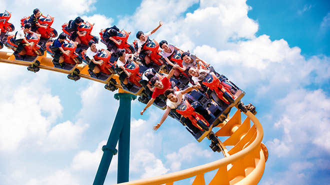 广州长隆欢乐世界互动,广东长隆欢乐世界最刺激的项目