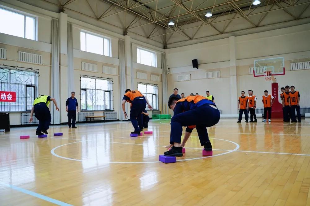 消防大队举办消防运动会,消防志愿活动火焰蓝