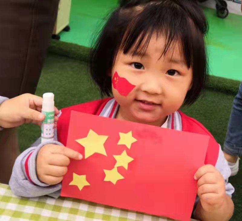 幼儿园中班童心迎国庆巧手绘中国,童心童绘迎国庆幼儿园