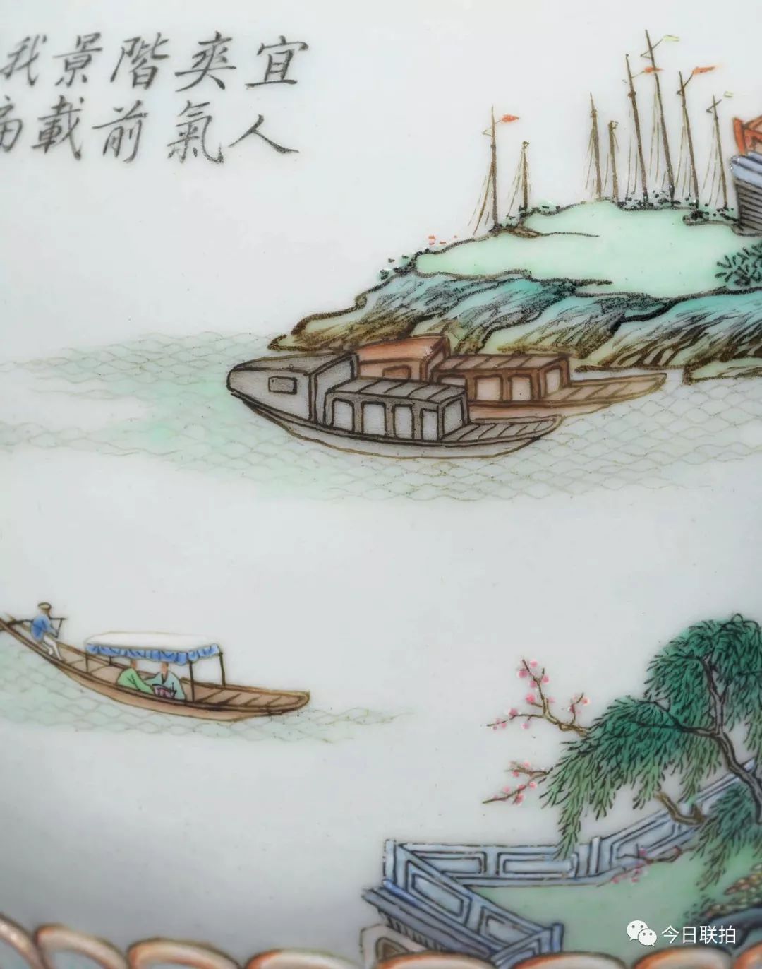 乾隆三彩官窑盘,乾隆霁蓝釉描金凤尾尊