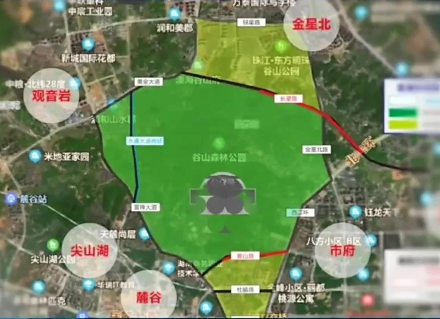 长沙谷山片区新房分析,长沙谷山板块发展