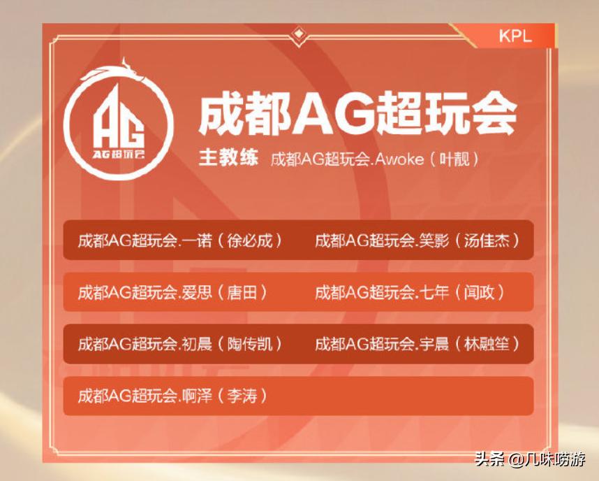 ag超玩会的出战名单梦泪,ag超玩会梦泪为什么要退队
