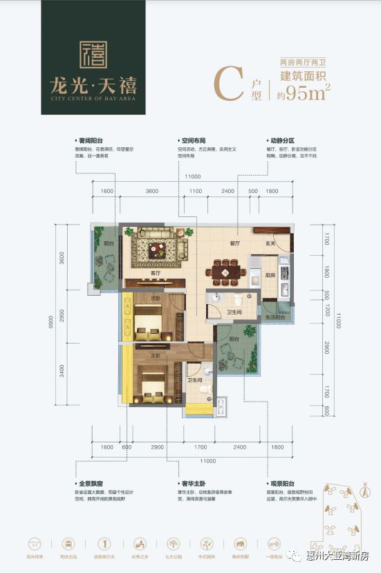 惠州博罗汤泉龙光天禧花园,博罗龙光熙园别墅