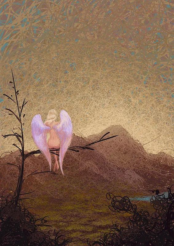 描摹梦境的魔术师,靠画“圈圈”火遍全网