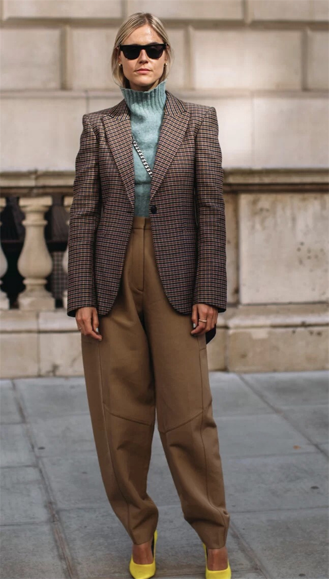 冬小脚裤的100个搭配,小脚裤整套穿搭秋冬