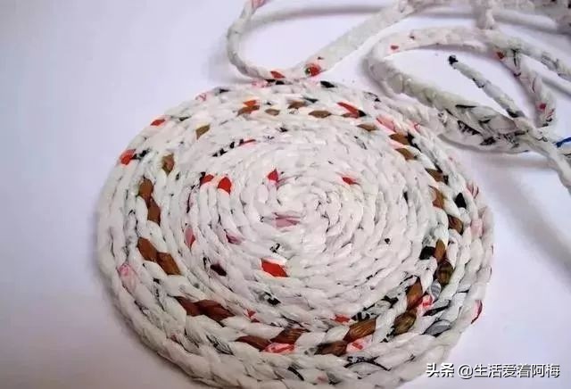 包装袋编筐手工制作大全,用塑料编织袋做手工