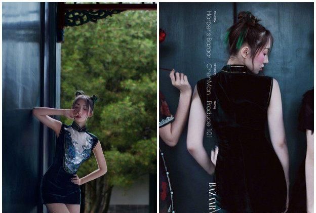 孟美岐涂口红视频,孟美岐粉色礼服出圈图