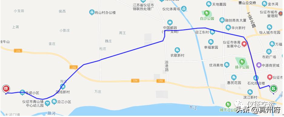 仪征公交线路查询9路,仪征公交路线汇总2019年9月