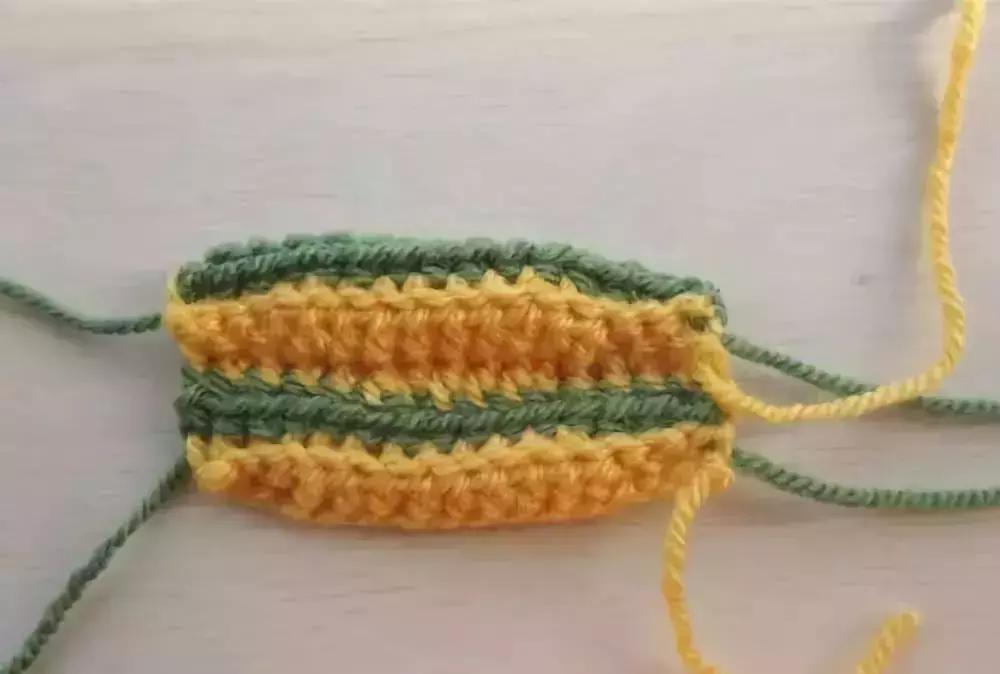 南瓜储物盒钩针教程,小南瓜卡子钩针教程