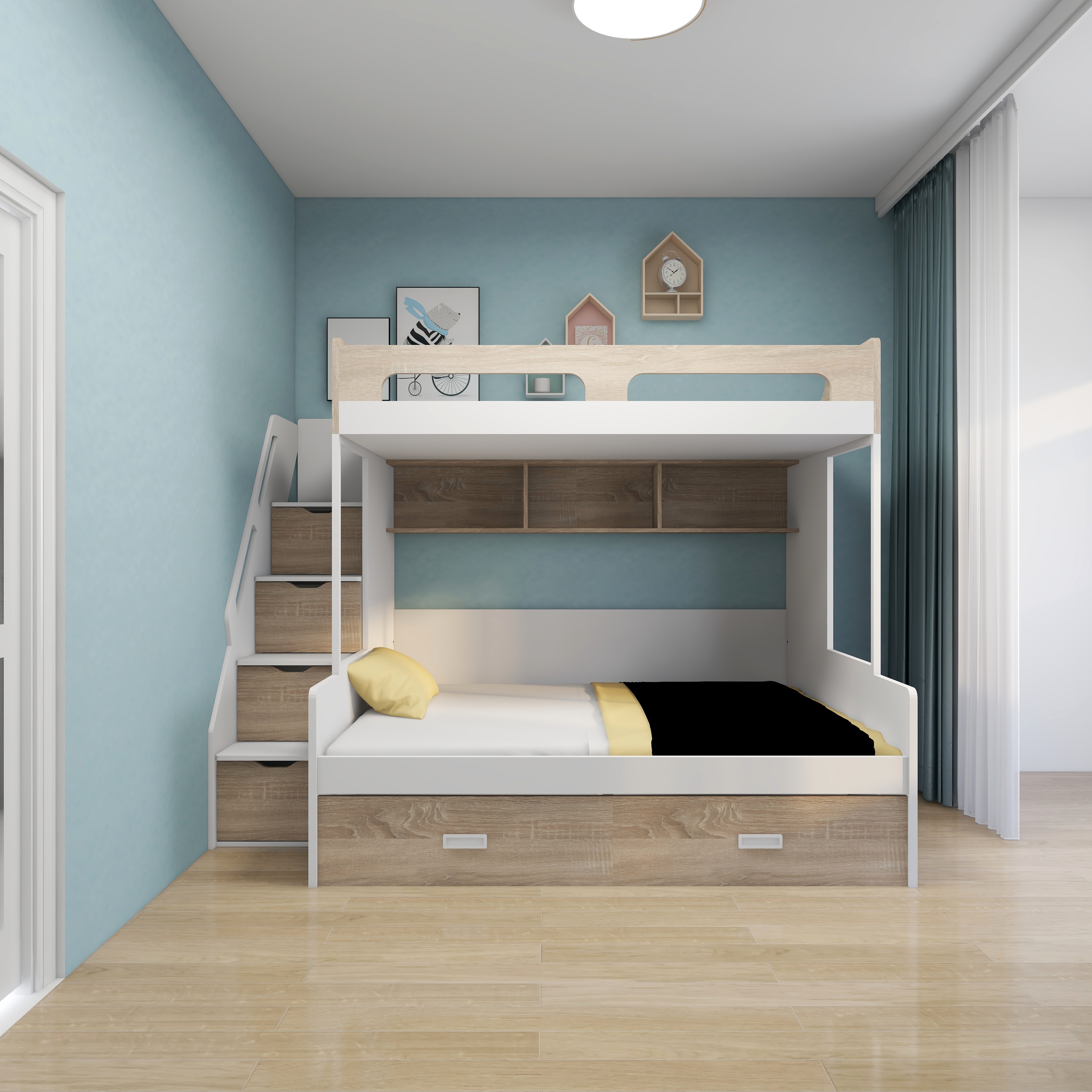 上下床真的不可取吗,上下床怎么设计才好看