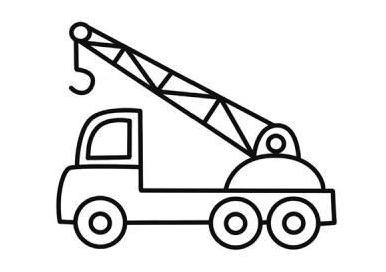 7-10岁汽车简笔画,小朋友画汽车简笔画大全