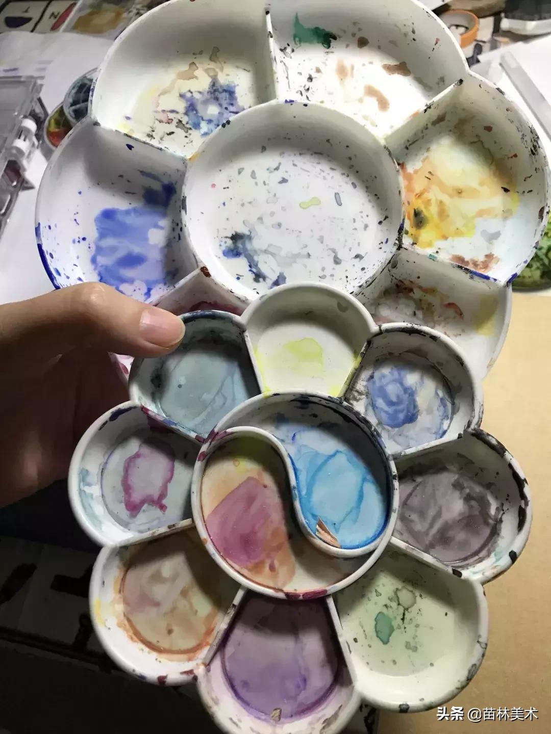 水彩入门工具推荐,零基础自学水彩入门