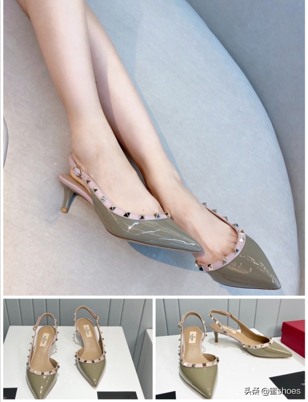 哪个颜色的华伦天奴铆钉鞋最好看,华伦天奴铆钉鞋哪款好看