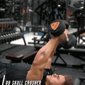 如何用哑铃快速锻炼手臂肌肉,如何用哑铃练手臂动作图解