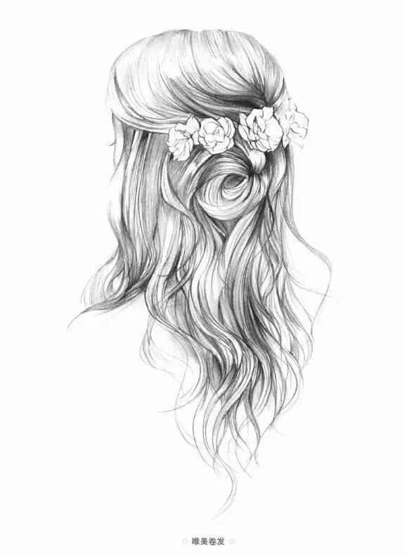 如何简单画出好看的头发颜色,如何画好看的头发教程
