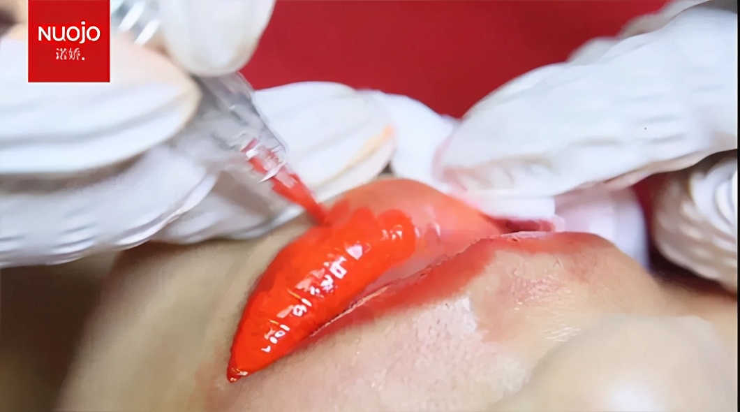 纹绣唇太红了怎么转淡,纹唇时纹绣师需准备哪些