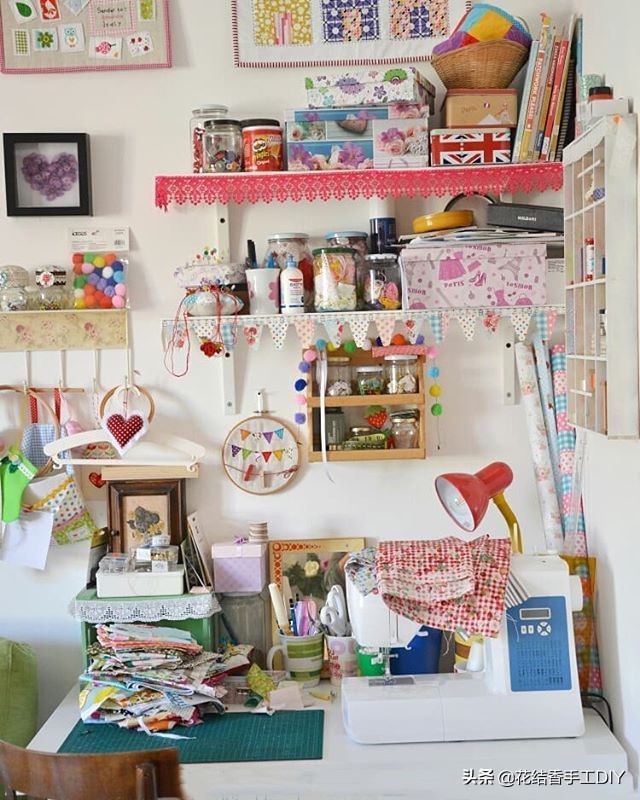 美丽的工作间，幸福的小窝窝，做手工的人都爱它