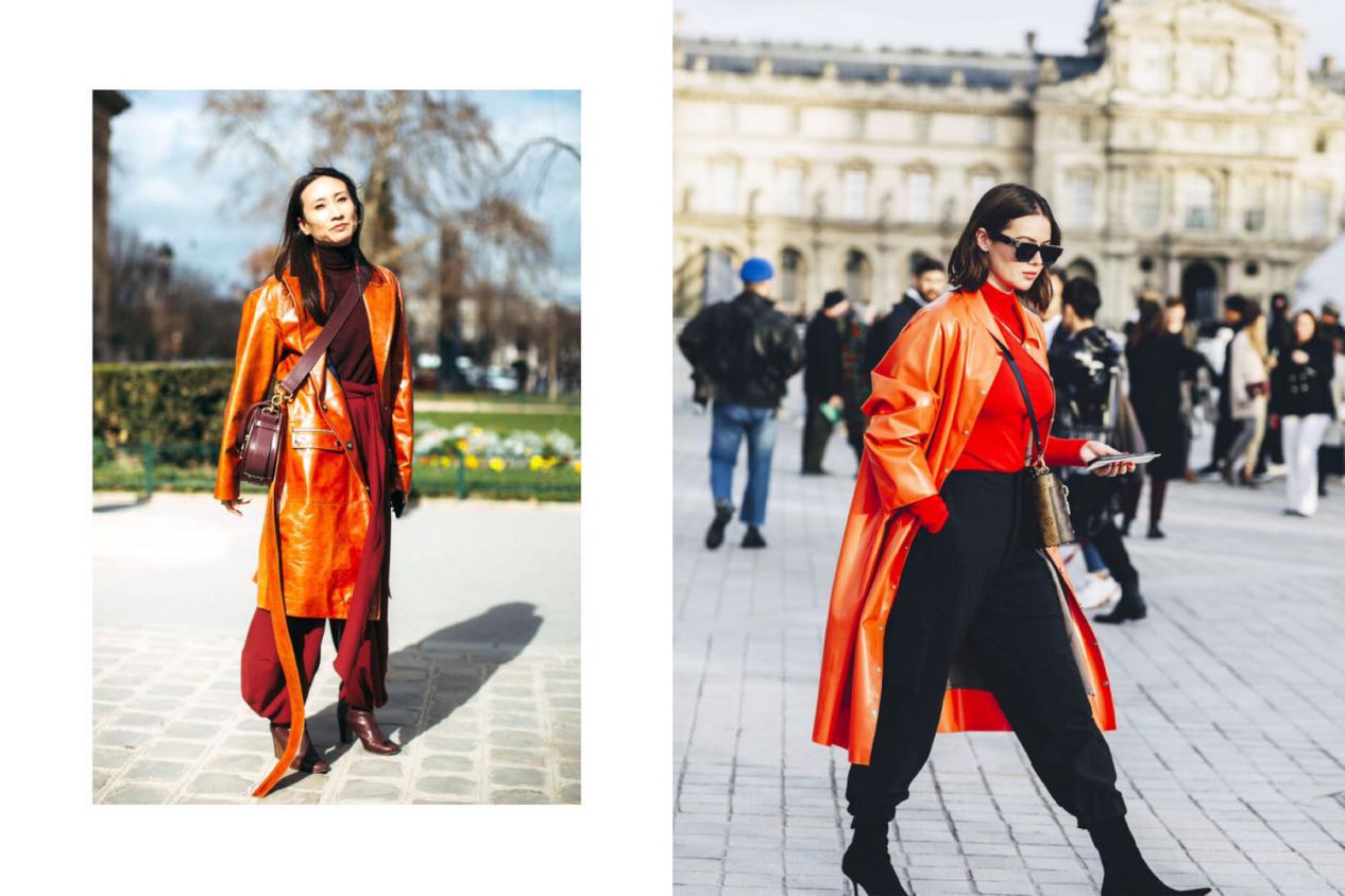 又高又瘦中长款皮衣怎么穿最好看,黑色超长款皮衣怎么搭配才显高级