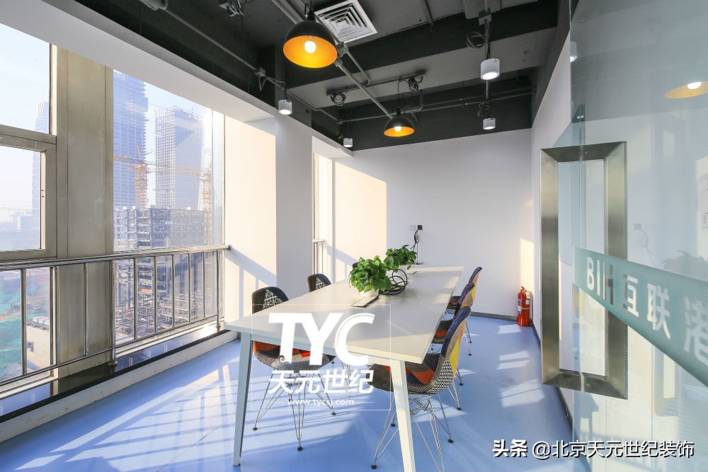 北京互联港湾办公室装修设计