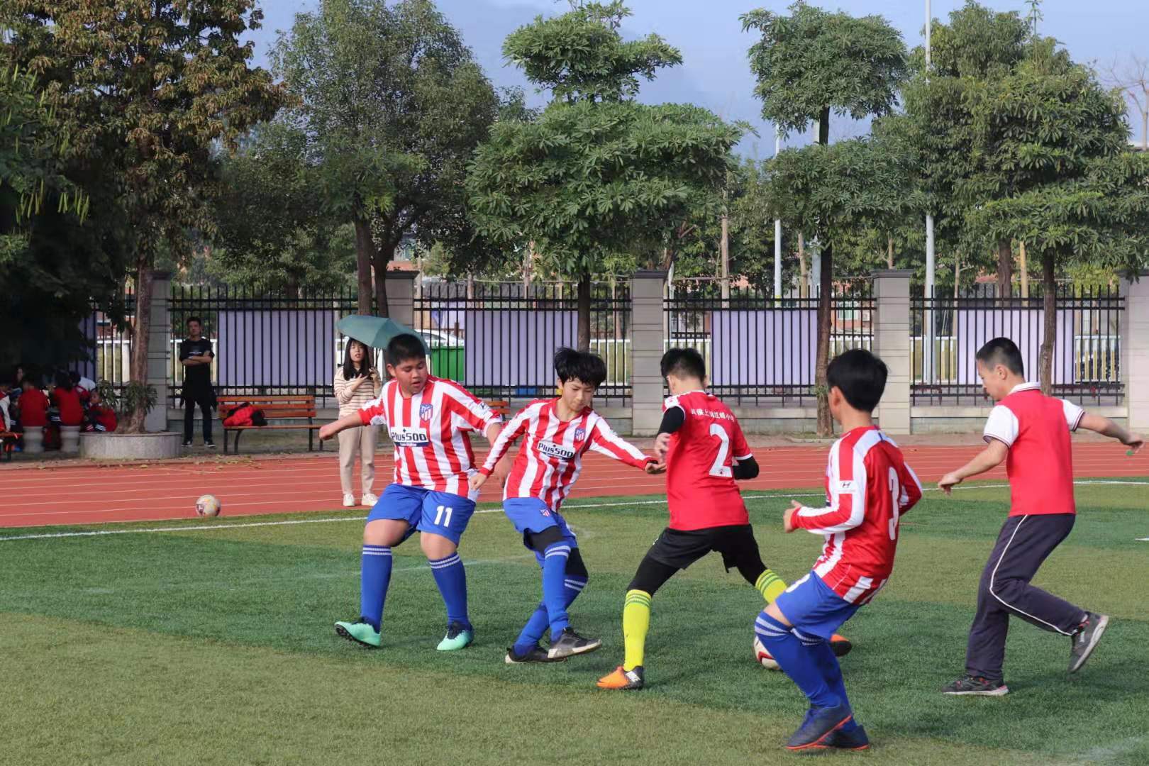 小足球大梦想足球操,青少年足球联赛闽侯赛区实验小学