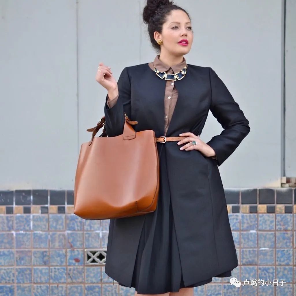 微胖遮肉显瘦,胖妹子看过来教你一招显瘦又百搭