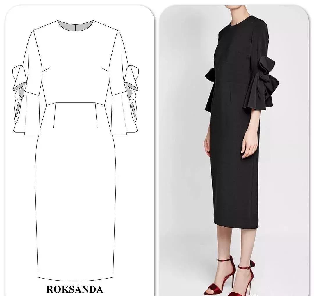 大摆长袖连衣裙30到40岁,四十岁红色高档新款有领连衣裙