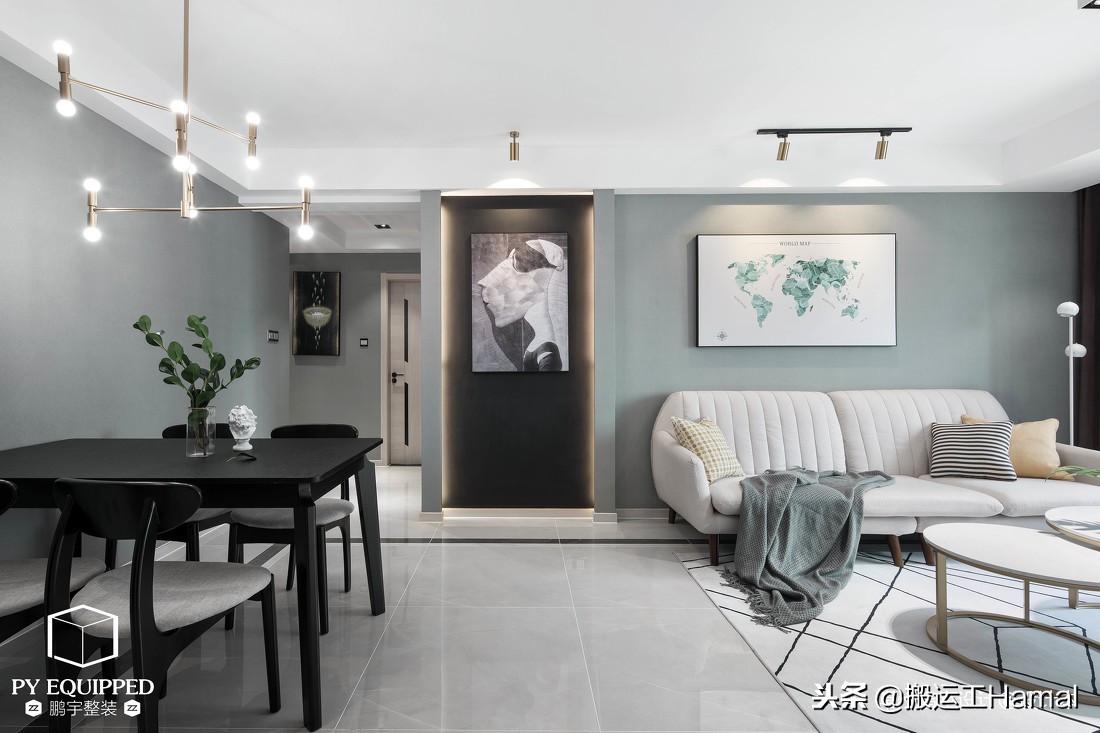 鹏宇全案设计,鹏宇洋房顶层设计