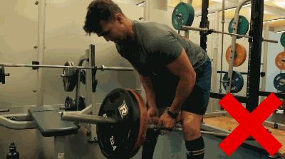 t杠划船腹部不舒服,t型划船为什么没人练