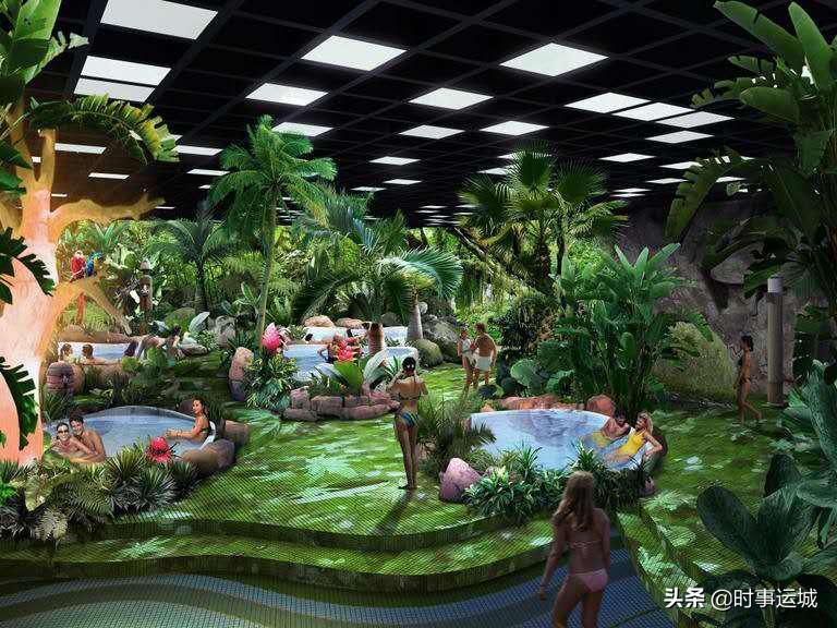 夏天游泳水世界,夏日水世界酷玩嗨不停