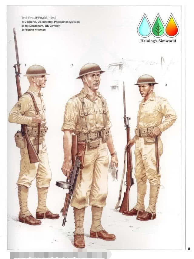 二战美军单兵装备迷彩服,二战美军装甲兵军服