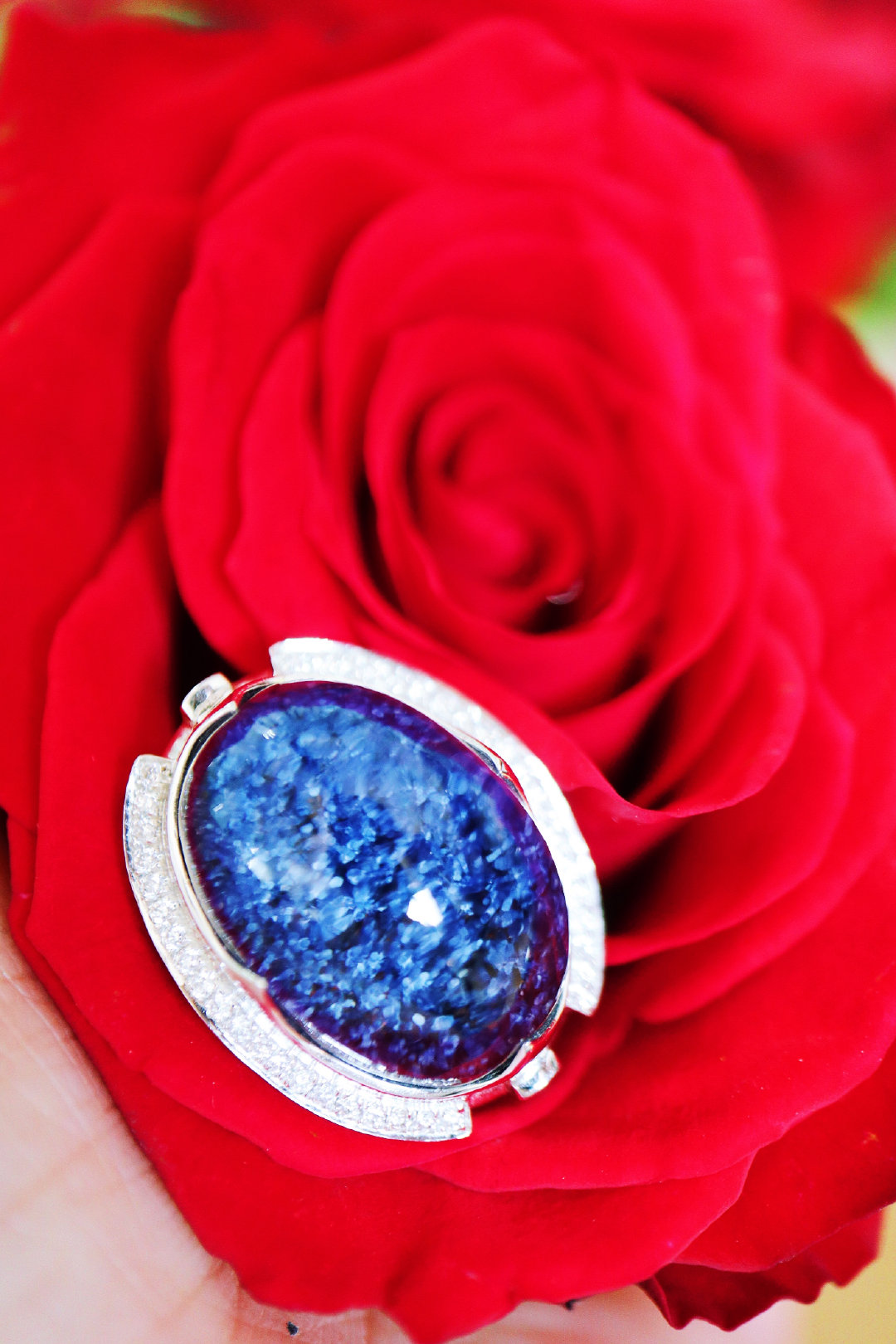 晶石发晶,五彩晶石发晶