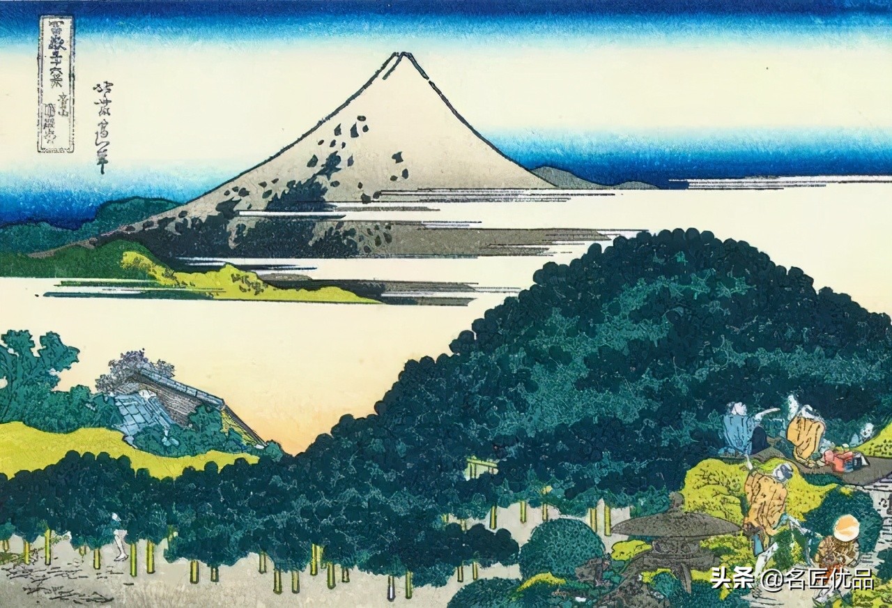 葛饰北斋富岳三十六景作品说明,清代五十位宫廷画师