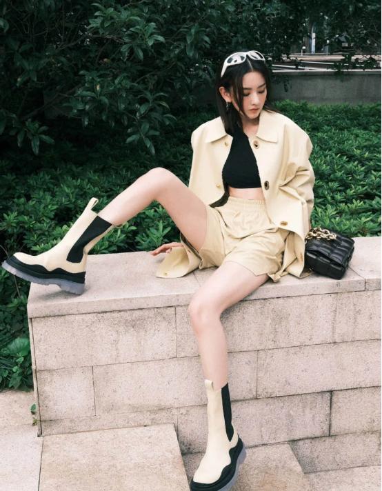 女明星穿bv靴,女明星bv靴穿搭