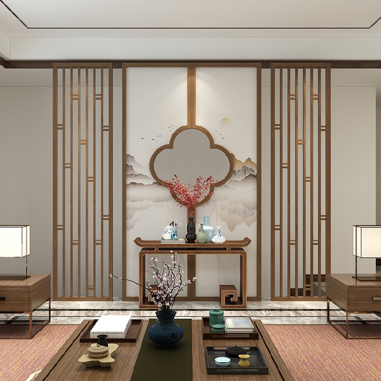 别墅室外不锈钢屏风大全,别墅进门屏风设计高级感