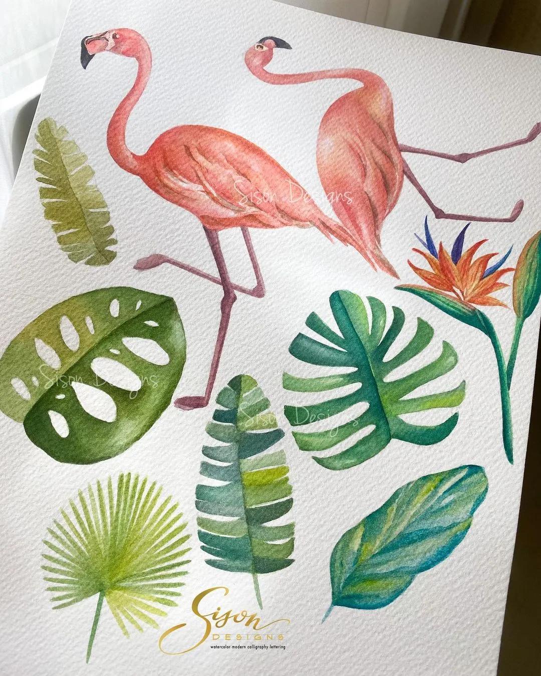 水彩手帐简单教程,水彩笔就能搞定的手账