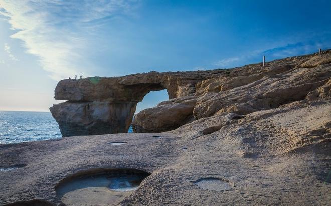马耳他地中海迷人蓝色海水,地中海明珠马耳他视频