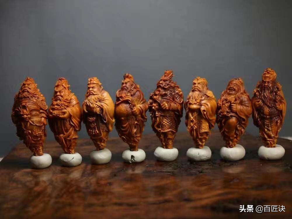 八大财神核雕样式图,核雕十大财神排名