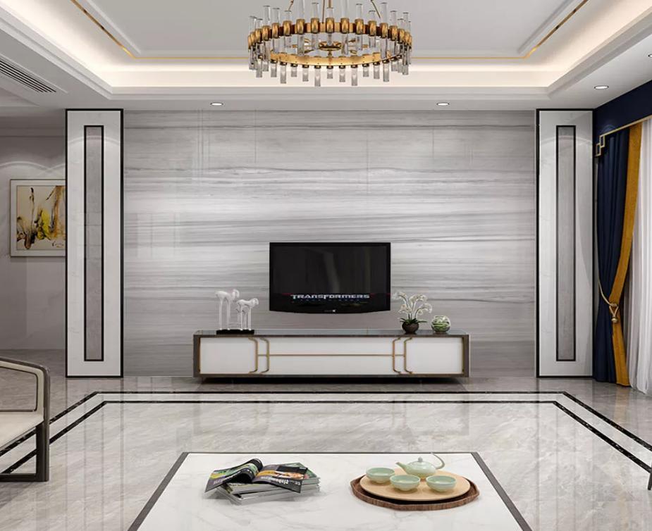 石材背景墙瓷砖颜色搭配效果图,极简大理石瓷砖背景墙效果图