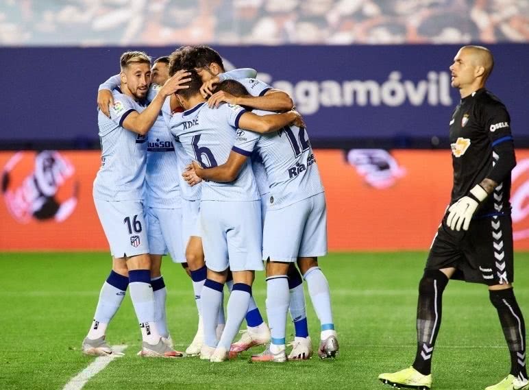 5-0，马竞踢疯了！C罗接班人梅开二度，终结三连平重返欧冠区