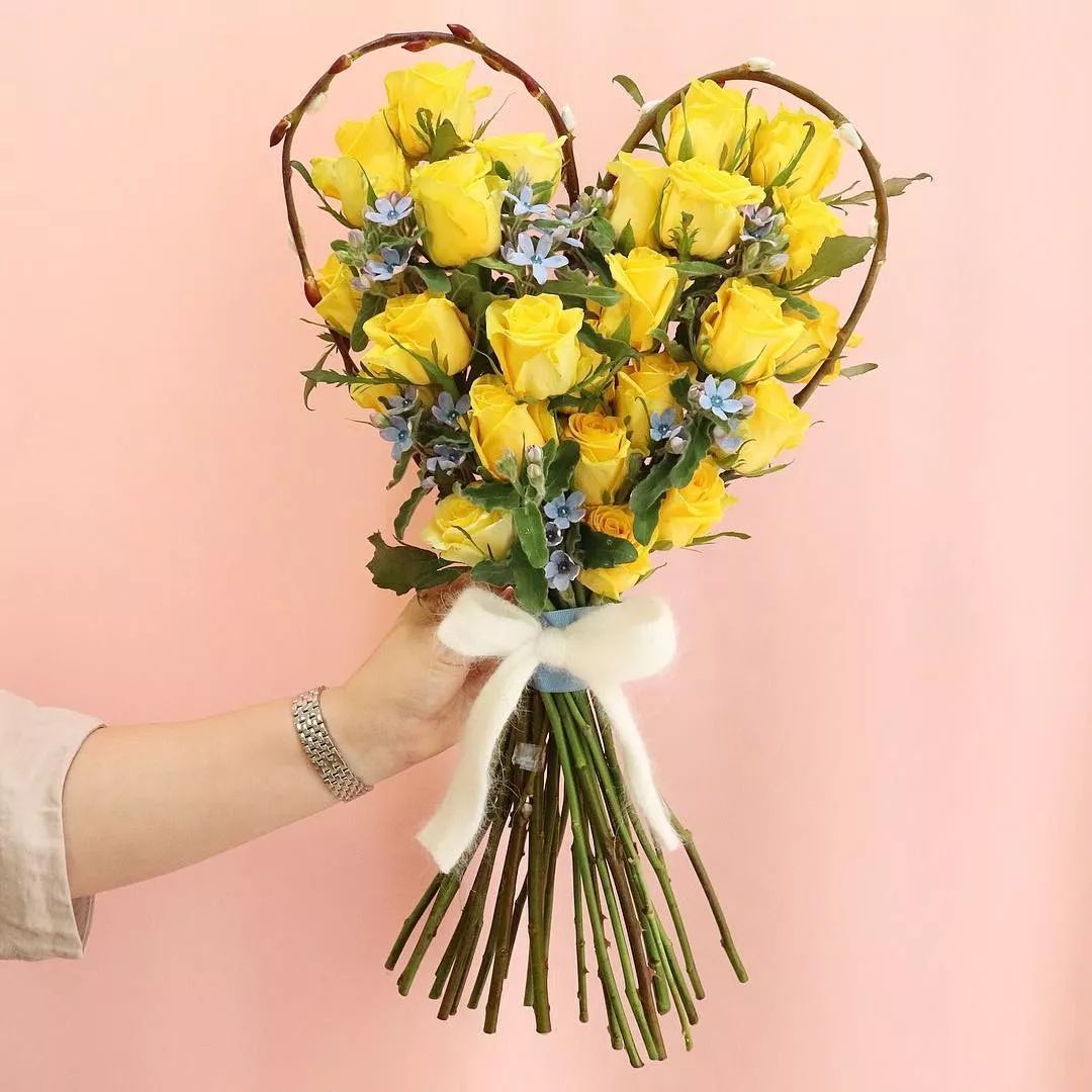 表白神器|心形花束图片集锦(含教程)