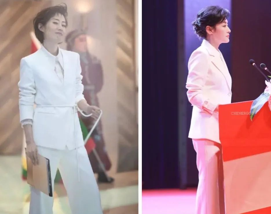 一件有质感的西装,一件白色西服配什么