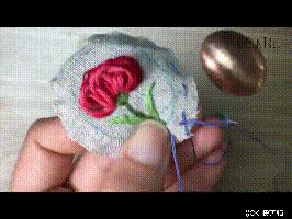 手工毛衣刺绣教程,来个慢动作手工编织零基础教学