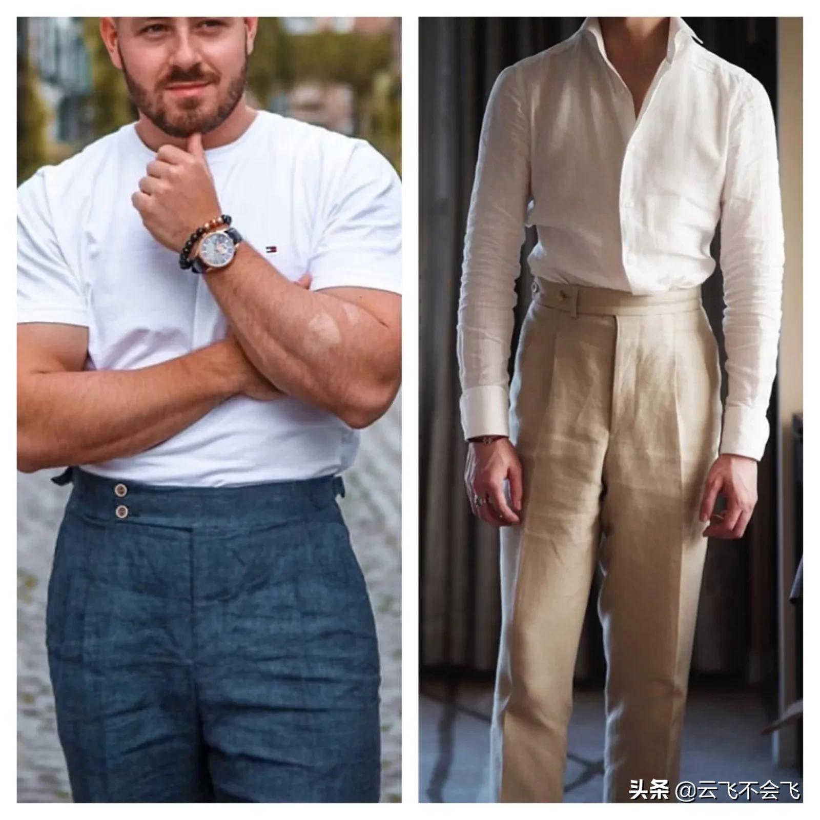 慵懒风的亚麻裤,夏季舒适的亚麻裤