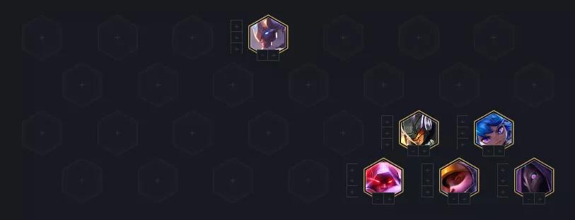 云顶之弈刺客站位技巧图解,云顶之弈面对刺客怎么站位