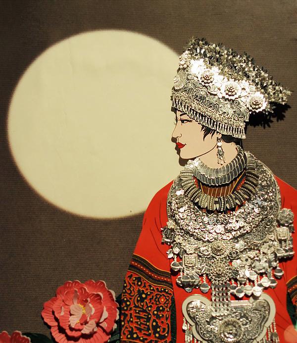 东北大姐剪纸被误认为是油画,东北民间美术剪纸