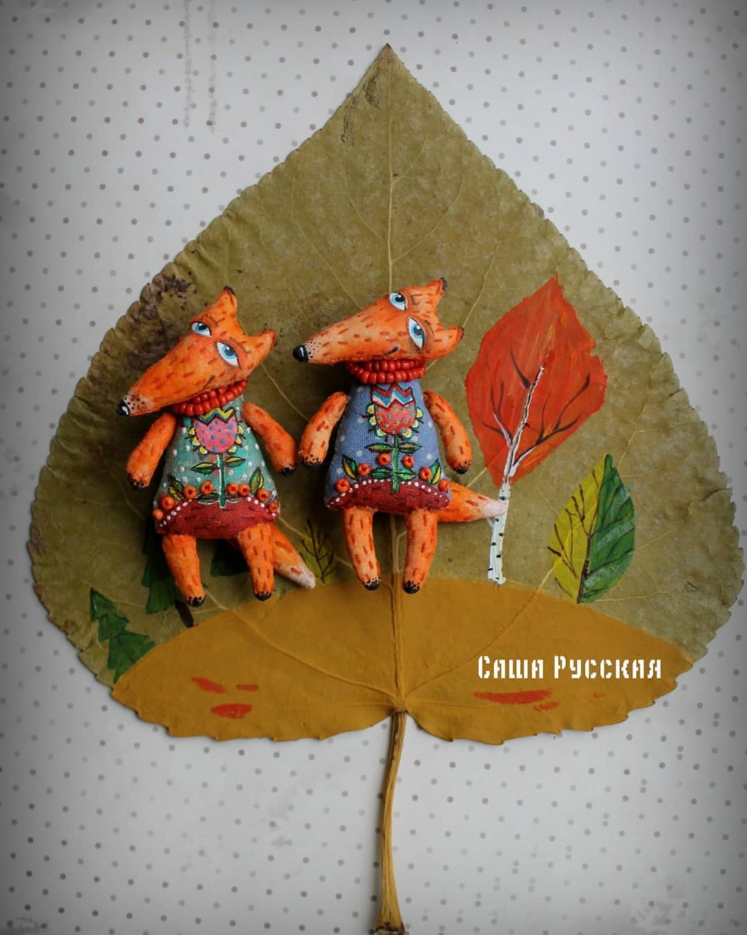 国外艺术家的布艺玩偶作品，非常有创意和想象力