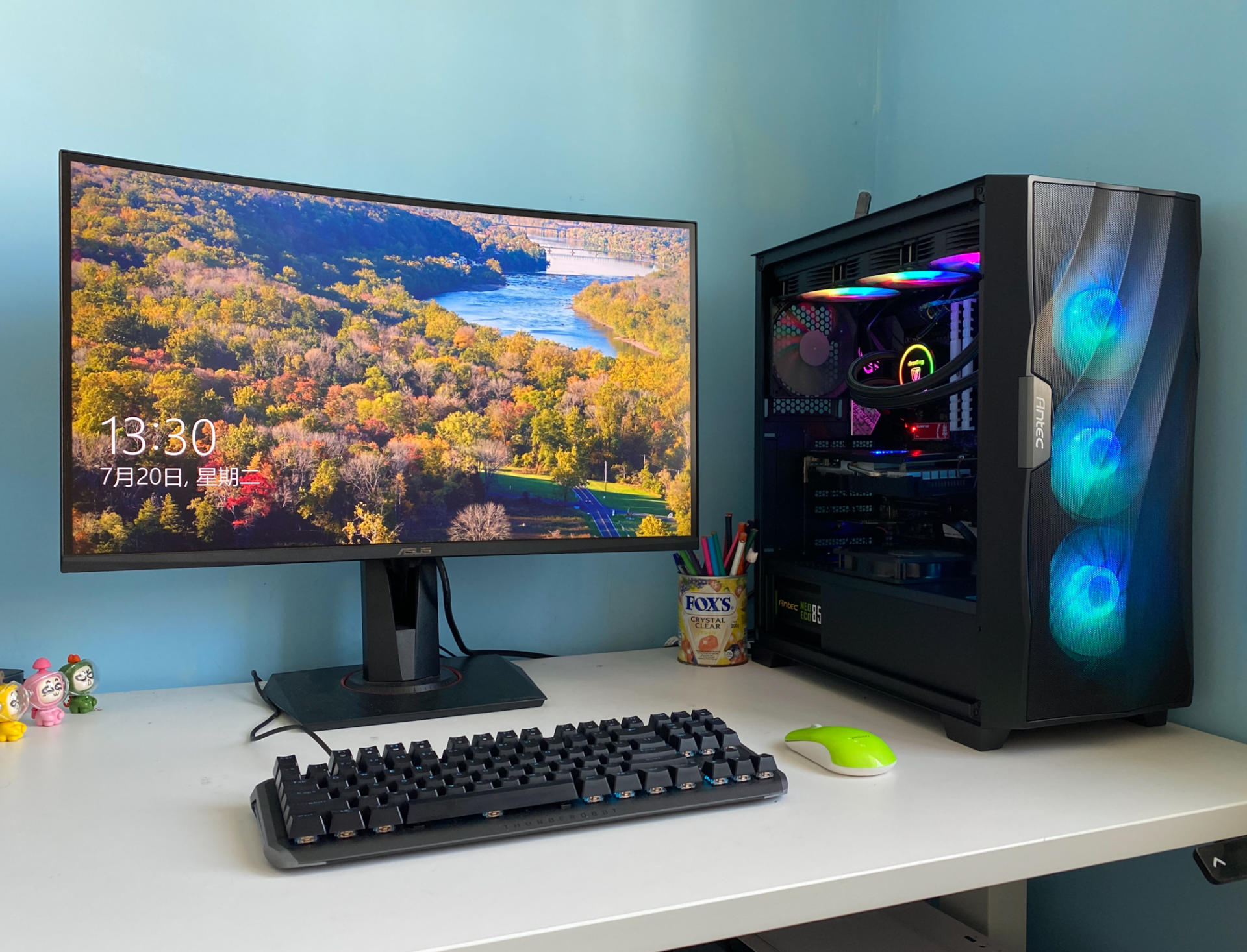 夏天高温电脑机箱如何散热,极寒天气电脑散热