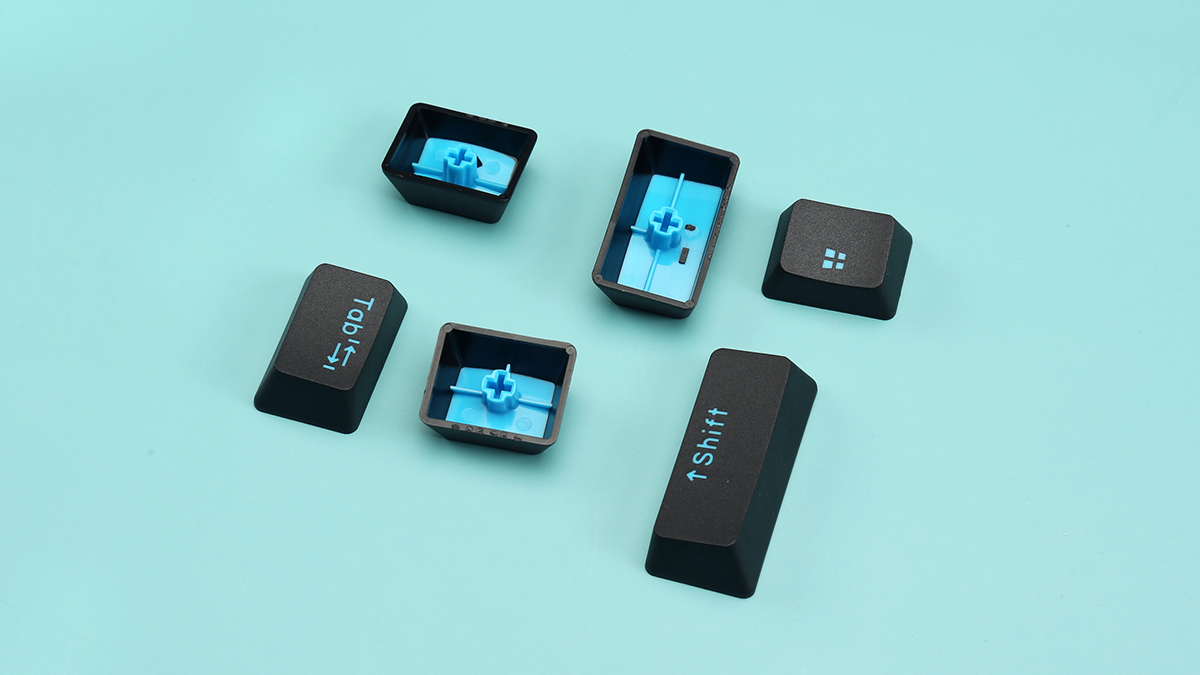 达尔优a87天空轴键盘整体图片,达尔优键盘a87pro买哪款好